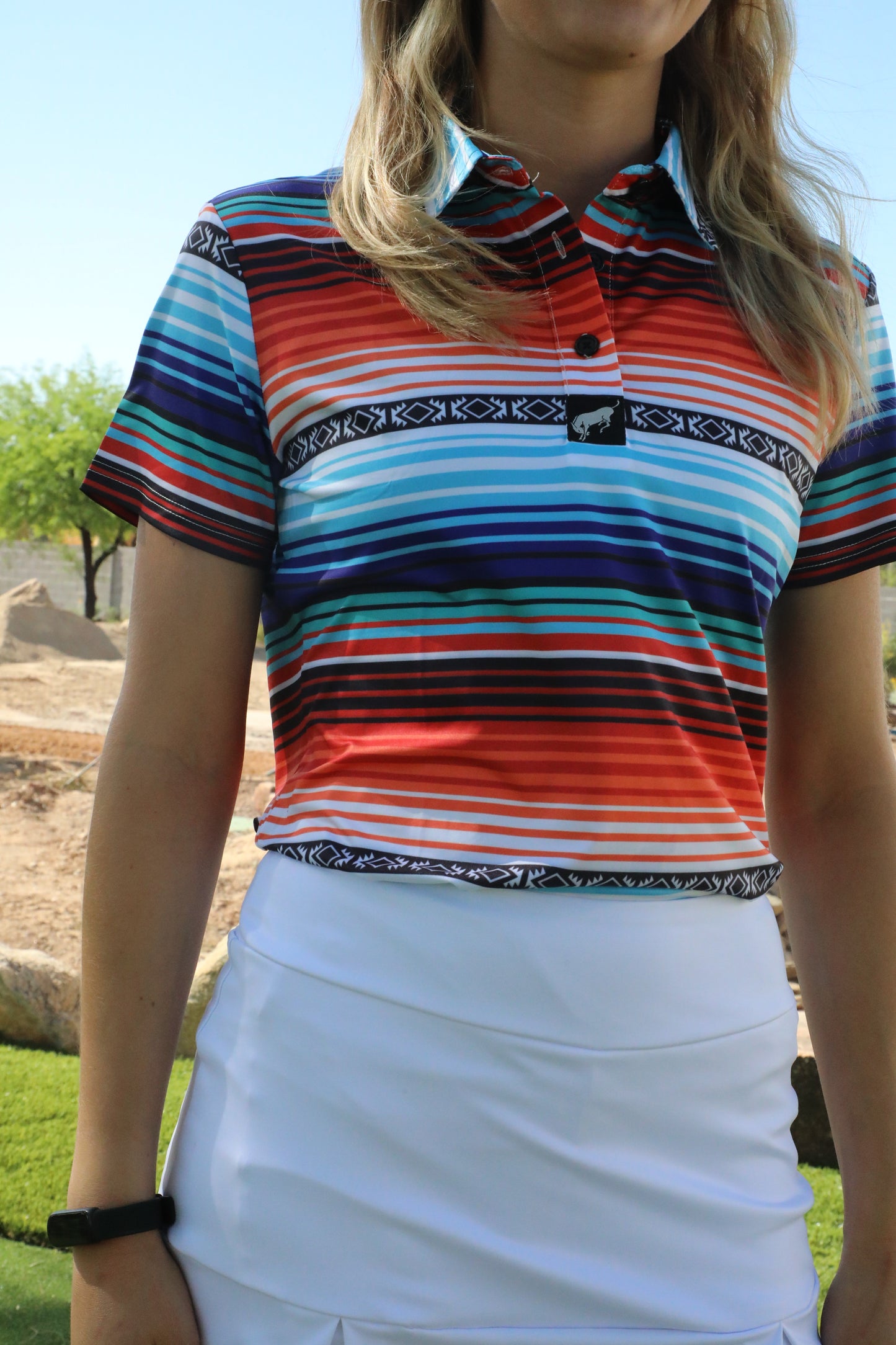 Women's Polo - Serape