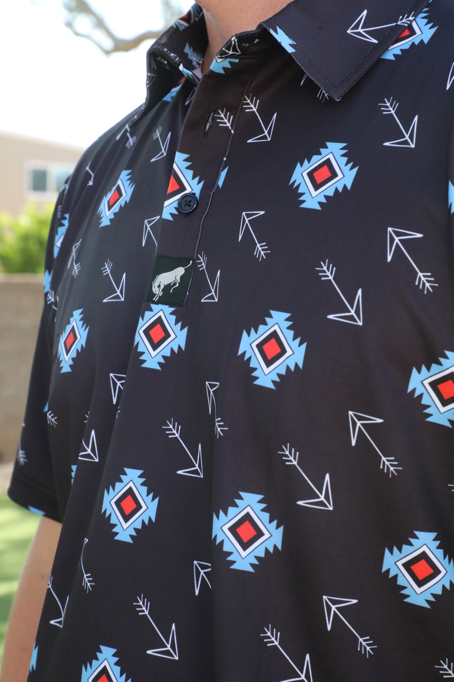 Men's Polo - Aztec & Arrows