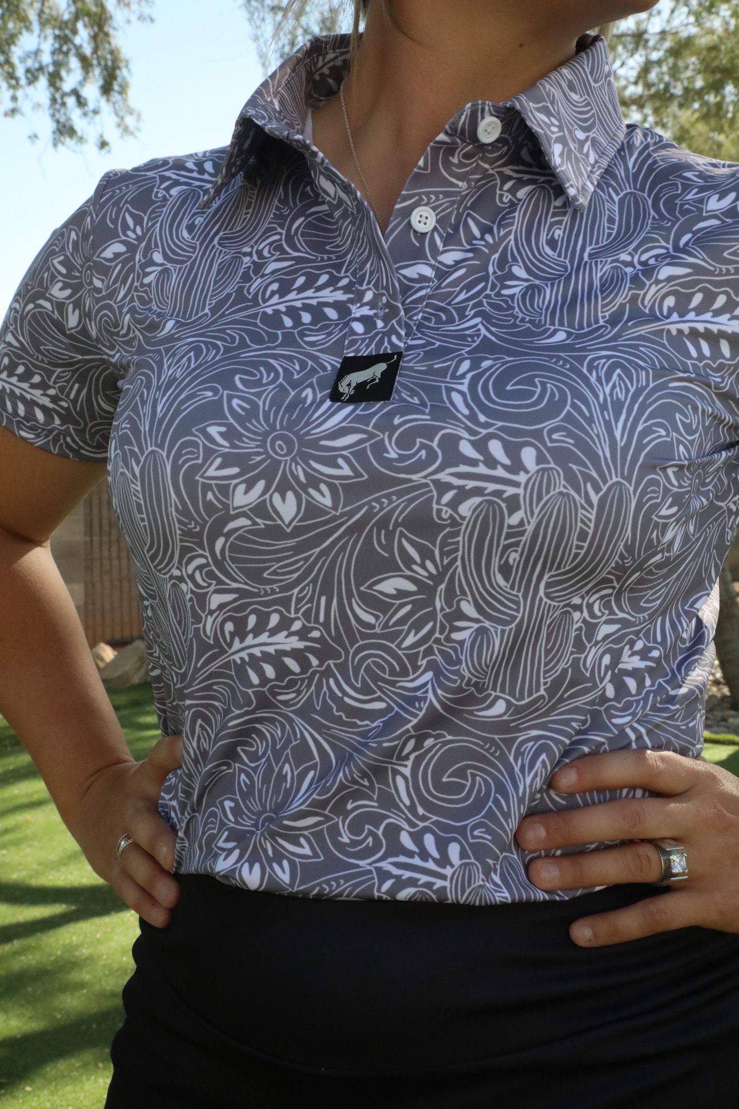 Women's Polo - Tooled